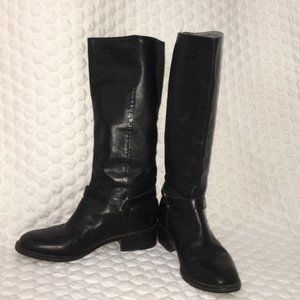 Genuine Leather Calf-High Boots
